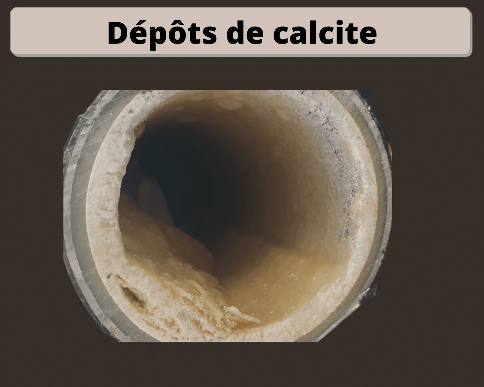 Dépôts de calcaire